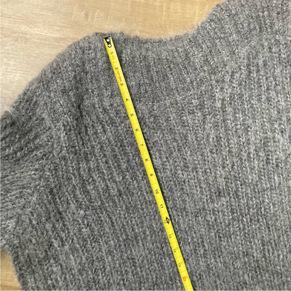 [& Other Stories] Oversized Thick Wool Blend Ribbed Sweater Medium - Picture 5 of 7